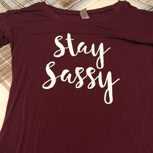 Women’s comfy sleep shirt